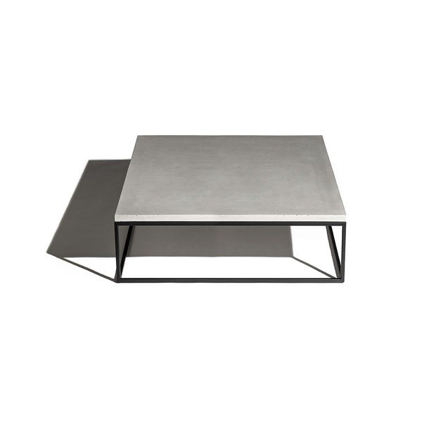 Betoonist kohvilaud , 100 x 100 cm Perspective - Lyon Béton-image-2