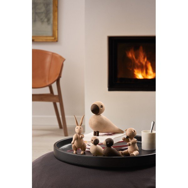 Massiivne tammepuust kujur Songbird Alfred - Kay Bojesen Denmark-image-3