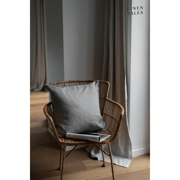 Linane padjapüür 50x50 cm Khaki - Linen Tales-image-1