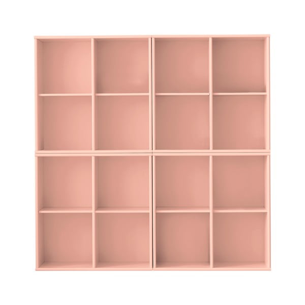 Roosa rippuv raamaturiiul 140x140x27 cm Mistral - Hammel Furniture