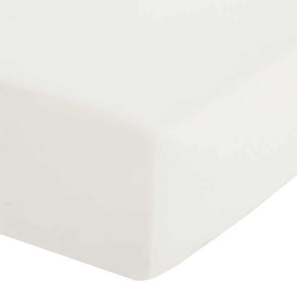 Kreem perkal-puuvillane kummiga lina 90x190 cm Easy Iron Percale - Catherine Lansfield