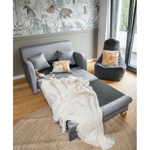 Helehall sametdiivan, muudetav, 130 cm Ario – ELTAP-image-2