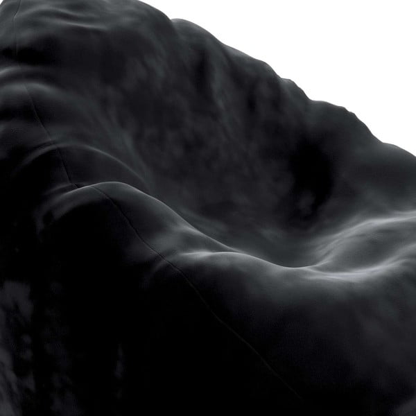 Must istumiskott Posh Velvet - Yellow Tipi-image-1