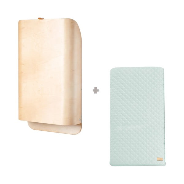 Puiduvärvi seinale kinnitatav mähkimislaud Roba style – Roba-image-3