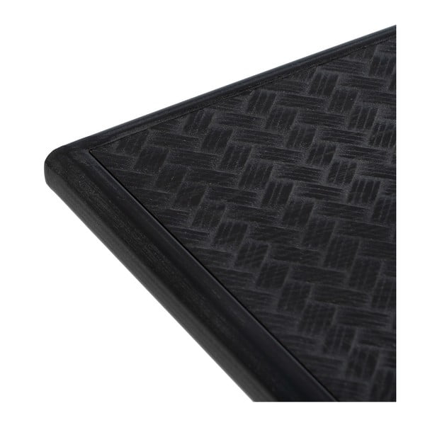 Must metallist konsoollaud 38x120 cm Oslo - Ixia-image-3