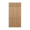 Tammedekooriga modulaarne raamaturiiul 120x243 cm Modulair – vtwonen