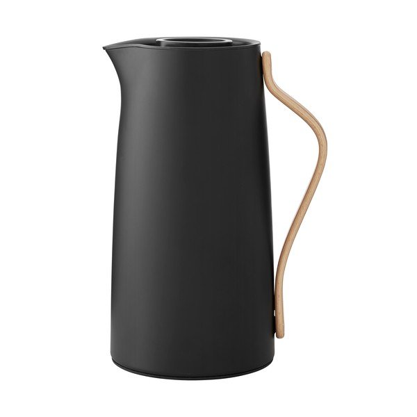 Must roostevabast terasest termoskann 1,2 l Emma - Stelton