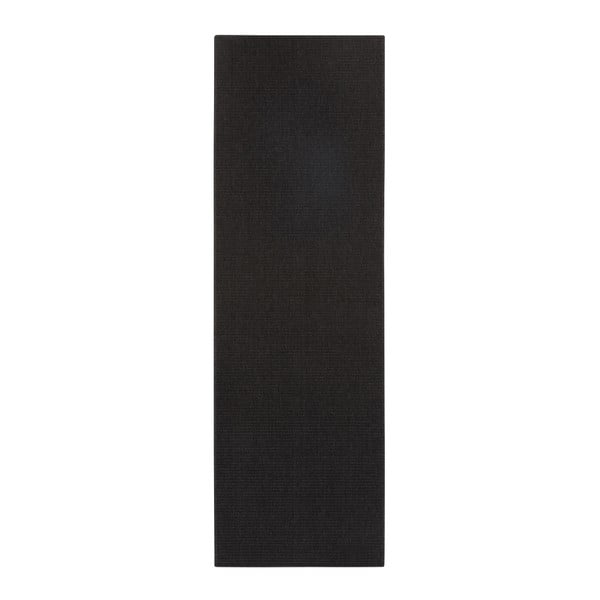 Černý běhoun BT Carpet Nature, 80 x 250 cm