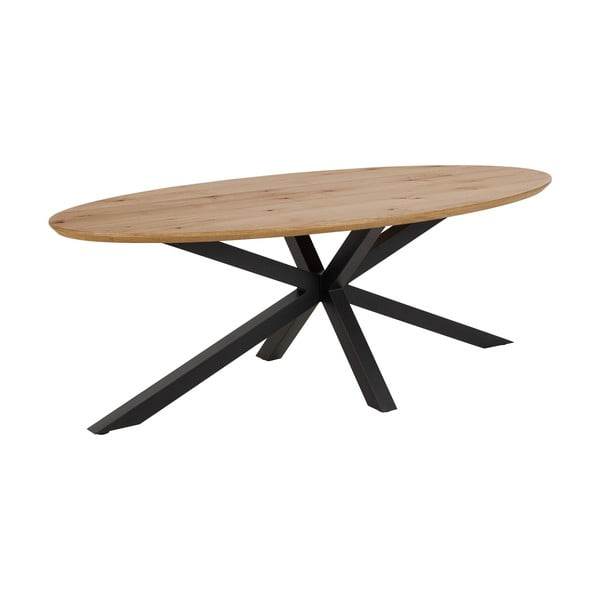 Tammespoonist söögilaud 100x220 cm Heaven - Actona-image-3