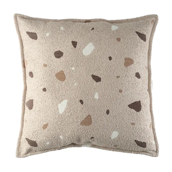 Helepruun buklee/šenillkangast laste diivanipadi Terrazzo Block - Wigiwama