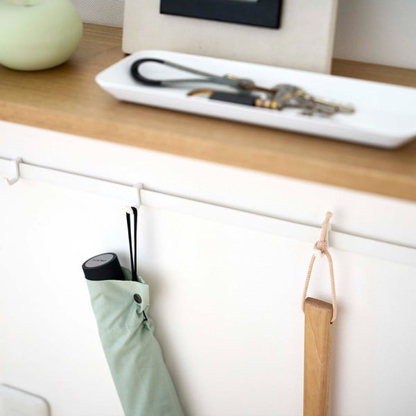 Valge-helepruun konsoollaud 18,5x60 cm Tower - YAMAZAKI-image-1