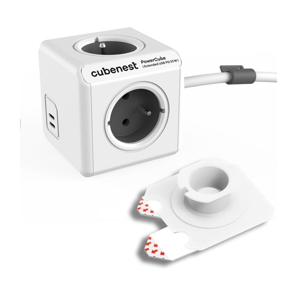 Pistikupesa PowerCube Extended USB - Cubenest