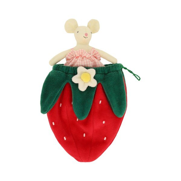 Plüüsist mänguasi Strawberry Mouse - Meri Meri
