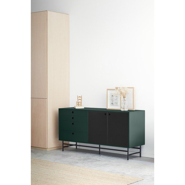 Must-roheline kapp, laius 150 cm Punto - Teulat-image-1