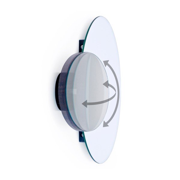 Seinale paigaldatav topeltpeegel Mezza Dark Eclipse - Wireworks-image-3