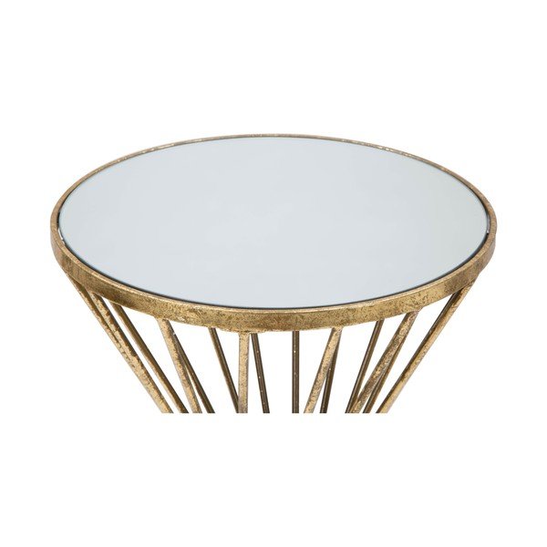 Ümmargune klaaspinnaga küljelaud ø 35 cm Hypnos – Mauro Ferretti-image-3