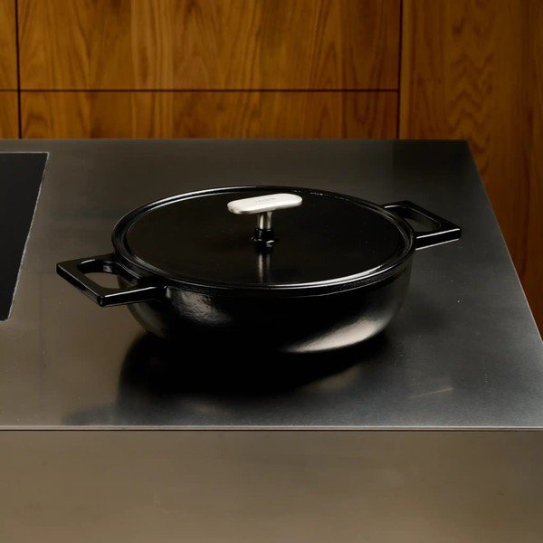 Malmist praepann kaanega ø 26 cm tegame Mattia 3.0 - FABINI-image-1