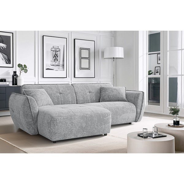 Helehall šenillist nurgadiivan (vasak nurk) Nelia - Ropez-image-1