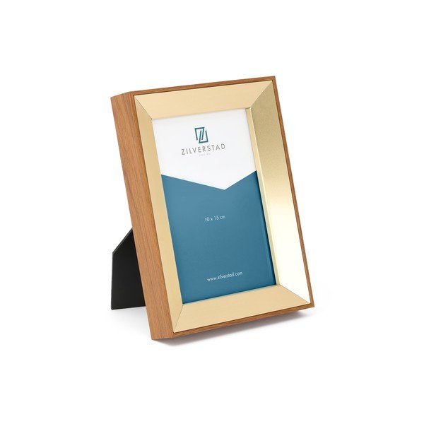 Metallist seisuraam messingist värvi 13,5x18,5 cm Marseille - Zilverstad