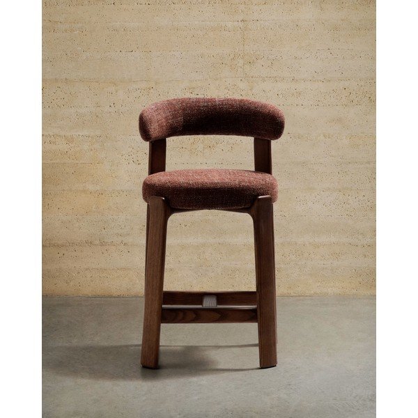 Pruun saarepuidust baaritool (istme kõrgus 65 cm) Granite - Kave Home-image-2