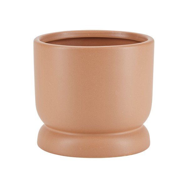 Pruun keraamiline pott, ø 14 cm - Bahne & CO
