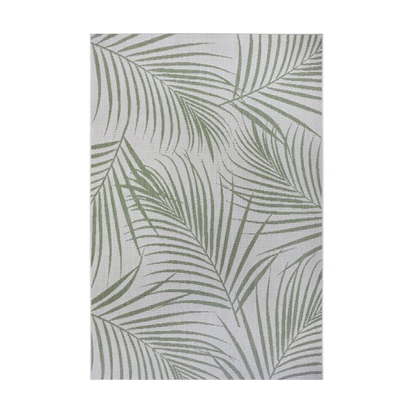 Roheline-hall õuevaip Flora, 80 x 150 cm - Ragami