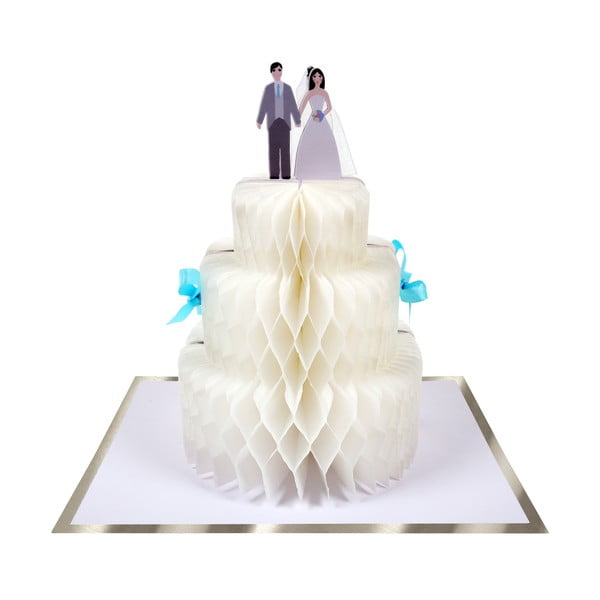 Kaart Wedding Cake - Meri Meri