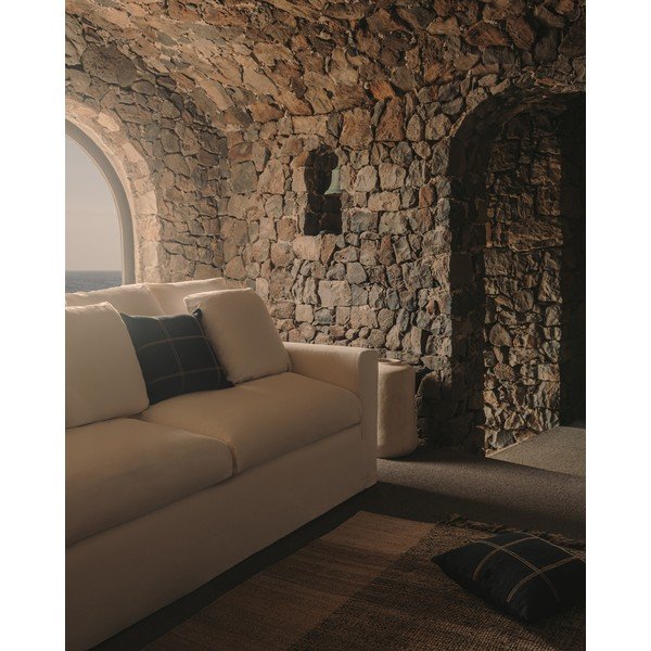 Beež kahepoolne käsitsi kootud džuudist vaip 160x230 cm Sully - Kave Home-image-2