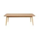 Tammespoonist diivanilaud 60x120 cm Fabio - White Label