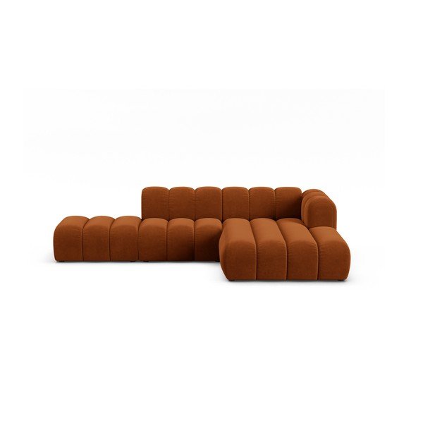 Oranž nurgadiivan (parempoolne nurk) Lupine - Micadoni Home