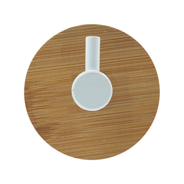 Naturaalses värvitoonis 2 metallist konksu komplektis ilma puurimiseta Fixeo - douceur d'intérieur