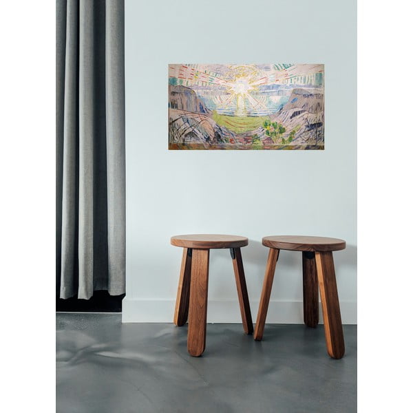 Edvard Munchi "Päike" reproduktsioon, 70 x 40 cm. Edward Munch - The Sun - Fedkolor-image-1