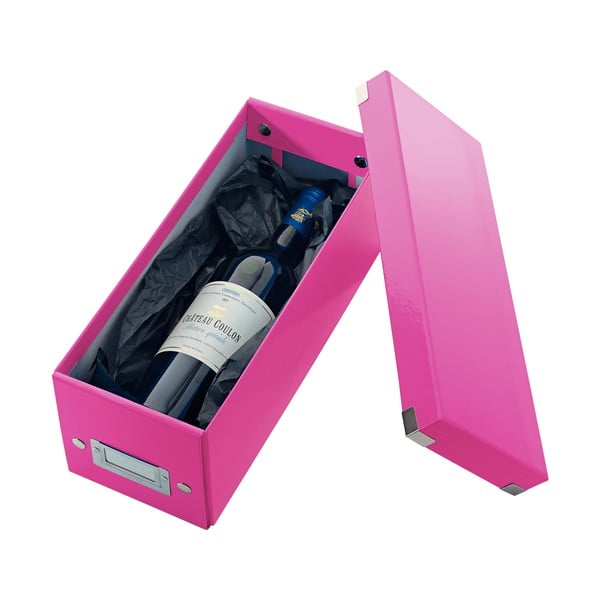 Roosa kaanega hoiukarp CD plaat, pikkus 35 cm Click&Store - Leitz-image-2