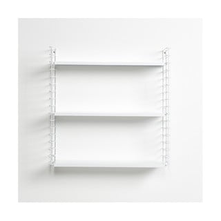 3-korruseline riiul valge riiuliga , laius 70 cm Libro - Metaltex