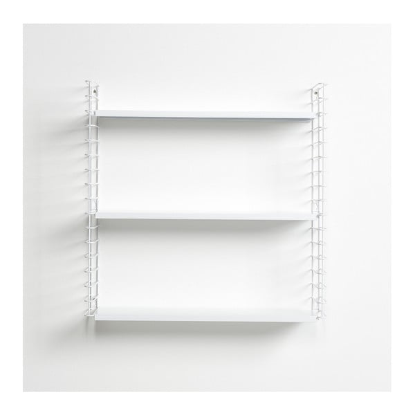 3-korruseline riiul valge riiuliga , laius 70 cm Libro - Metaltex
