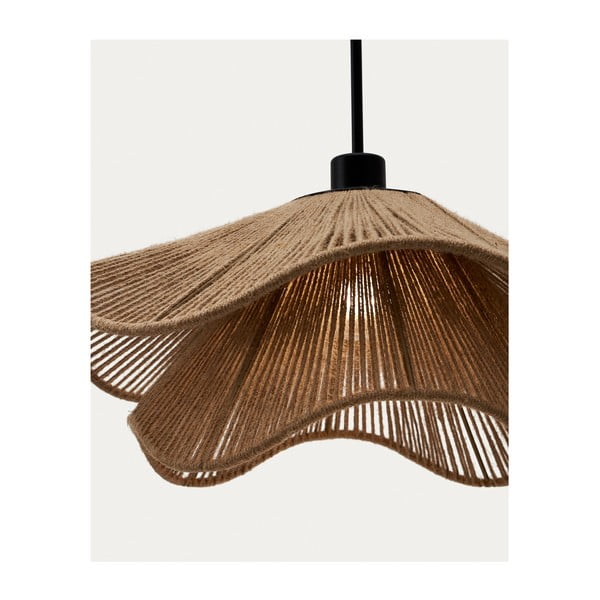 Naturaalset värvi lambivari ø 50 cm Pontos - Kave Home-image-3