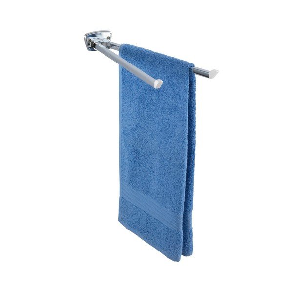 Nerezový nástěnný držák na ručníky Wenko Basic 2 Arms