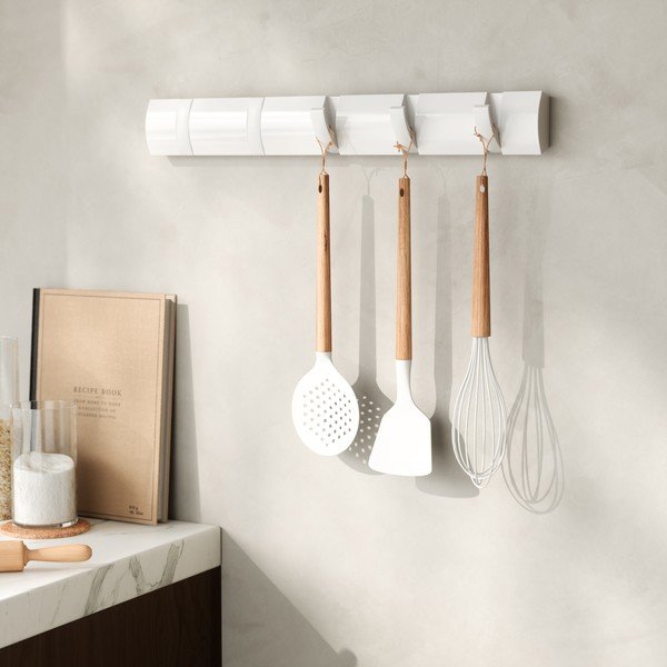 Mattvalge seinavaip männipuidust 51 cm Flip - Umbra-image-2