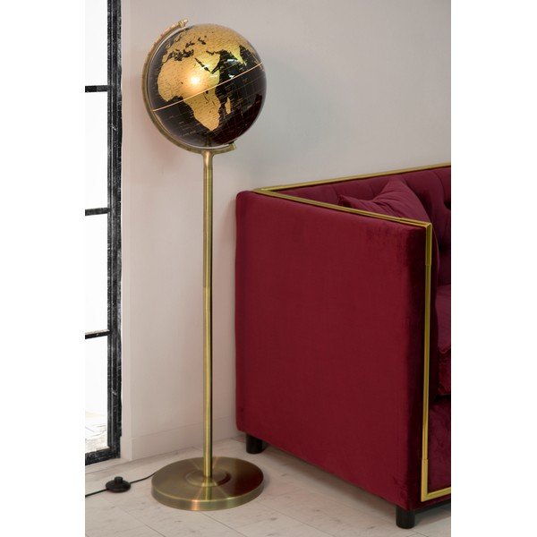 Stolní lampa v černo-bronzové barvě Mauro Ferretti Da Terra, výška 130 cm-image-1