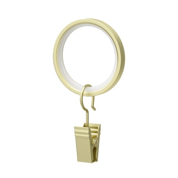 Metall kardinarõngas klambritega komplektis  7 tk Cappa – Umbra-image-3