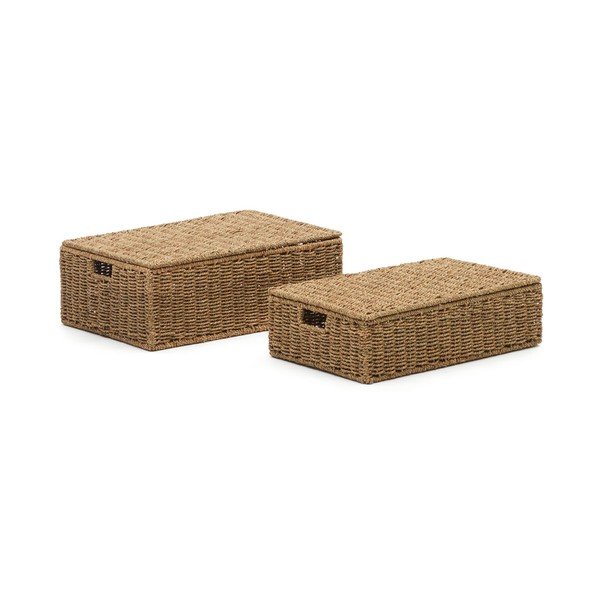 2 mererohust korvi komplektis 40x60x21 cm Tossa - Kave Home