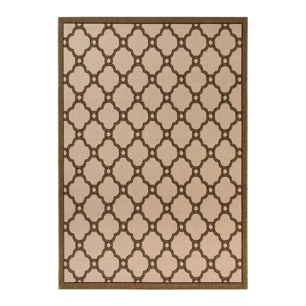 Béžový koberec vhodný do exteriéru Veranda Bisquit, 230 x 160 cm