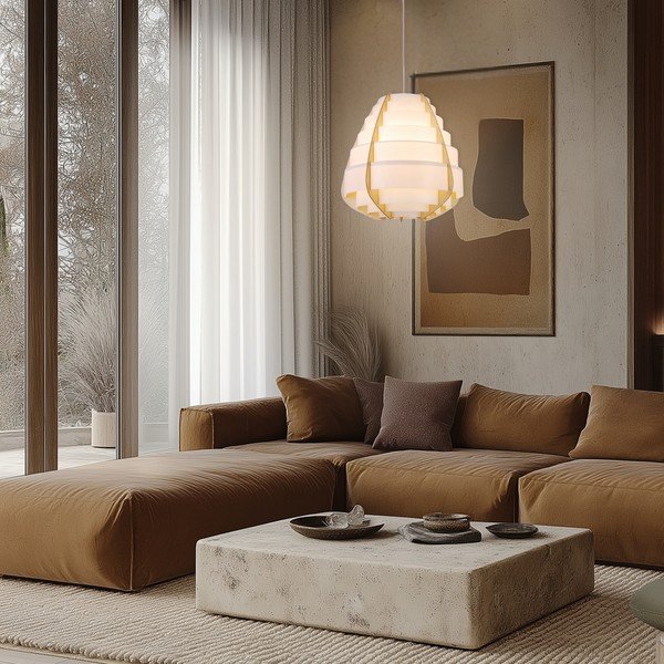 Valge rippvalgusti Nagoja - Candellux Lighting-image-1