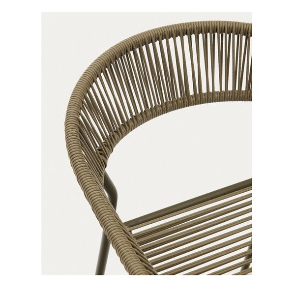 Khakivärvi rotangist söögitoolid 4tk Futadera - Kave Home-image-4