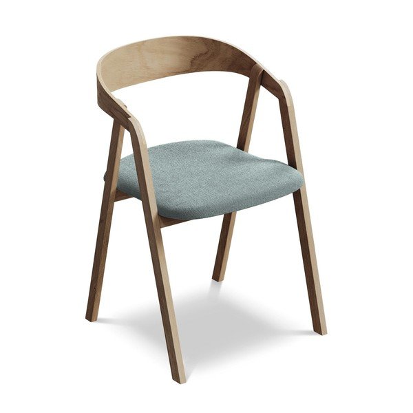 Sinine täispuidust söögitool Erika - Makamii