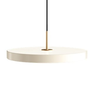 Kreem LED dimmerdatav rippvalgusti metallist lambivarjuga ø 43 cm Asteria Plus Medium - UMAGE