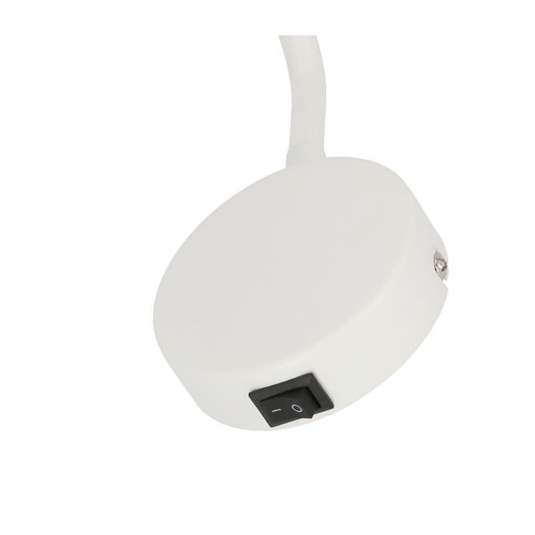 Valge metallist seinalamp Tina - Candellux Lighting-image-4