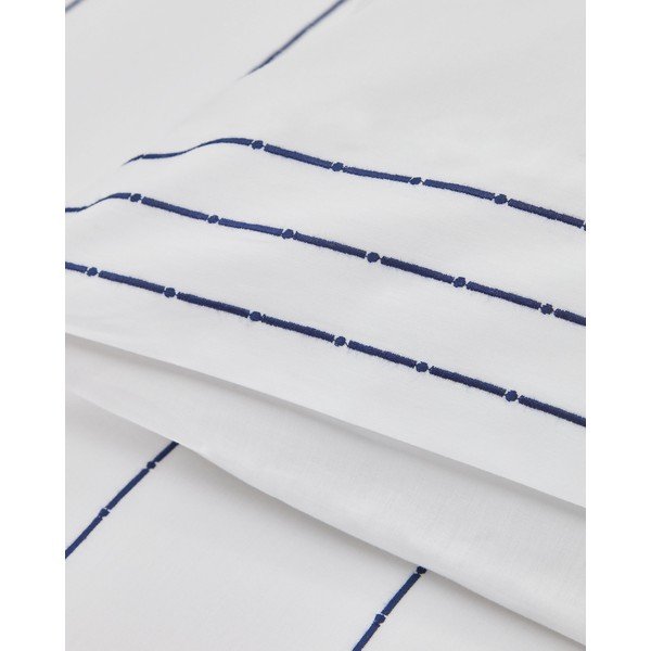 Valge pikendatud puuvillane voodipesu 150x220 cm Cintia - Kave Home-image-3