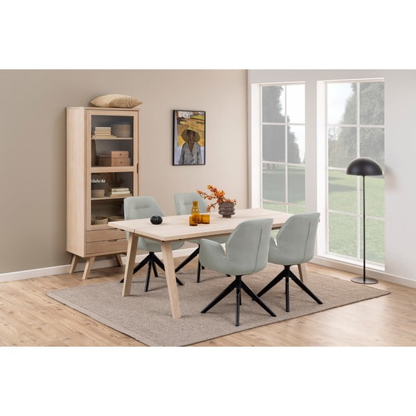 Vitriinkapp tammepuust 72x190 cm A-Line - Actona-image-1