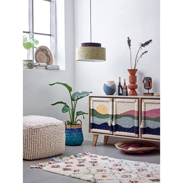 Must terrakota küünlajalg , kõrgus 20 cm Kes - Bloomingville-image-1